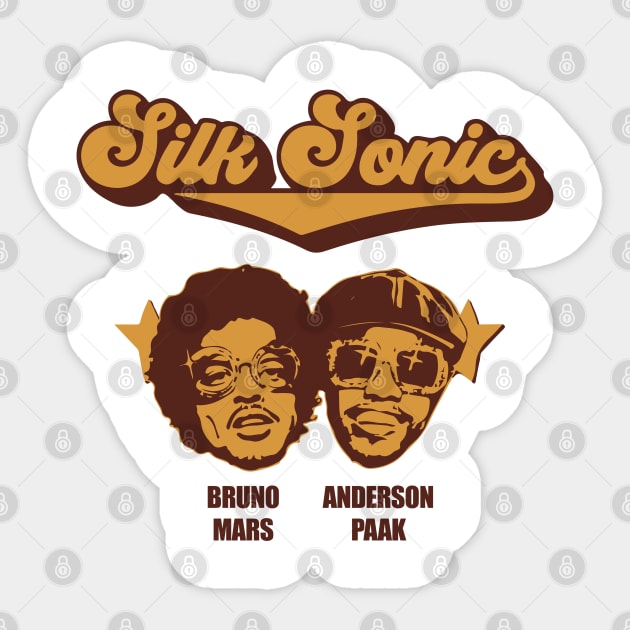 Bruno Mars Tribute - Bruno Michael Jackson Prince Kendrick Lamar Sza Ed Sheeran Music Lauryn Hill Anderson Paak Sticker by TributeDesigns